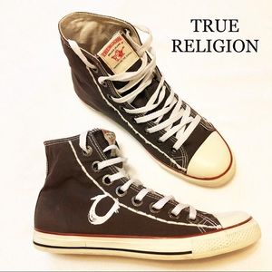 TRUE RELIGION CANVAS SNEAKERS US10